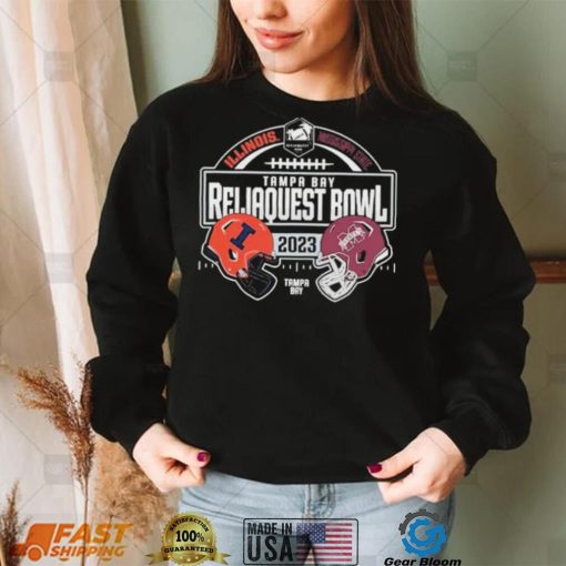 ReliaQuest Bowl Game 2023 Illinois Fighting Illini vs. Mississippi State Bulldogs Shirt