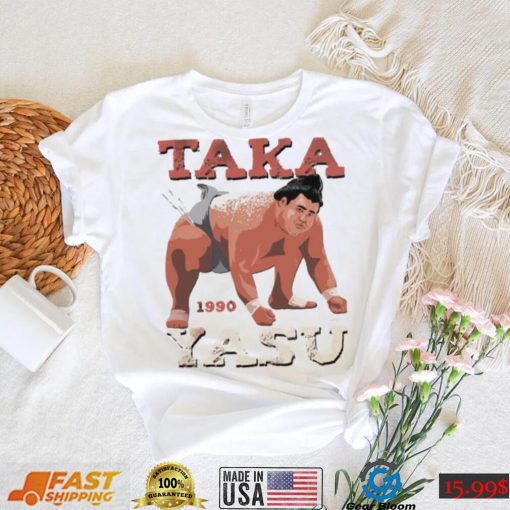 Retro 1990 Takayasu The Sume Wrestler Shirt