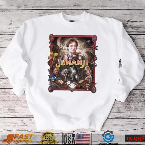 Retro Version Of Robin Williams Jumanji Shirt