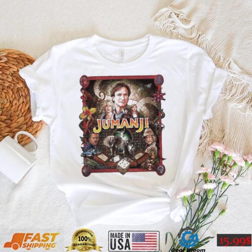 Retro Version Of Robin Williams Jumanji Shirt