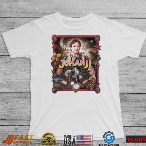 Retro Version Of Robin Williams Jumanji Shirt