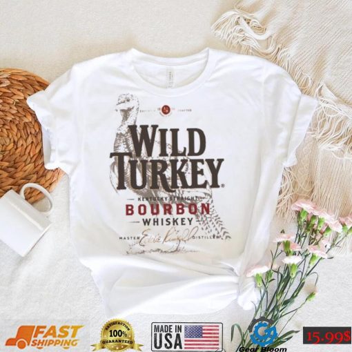 Retro Wild Turkey Kentucky Straight Bourbon Whiskey Shirt