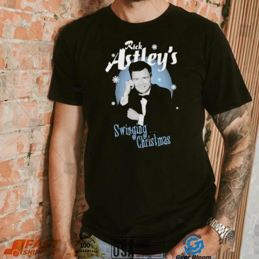 Rick Astley Swinging Christmas vintage shirt