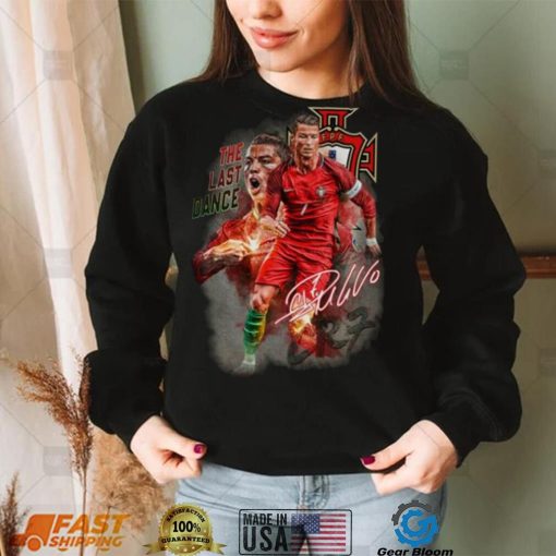 Ronaldo the Last Dance signatures 2022 shirt