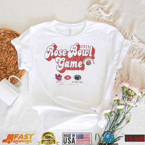 Rose Bowl Game 2023 Utah vs Penn State Retro Shirt