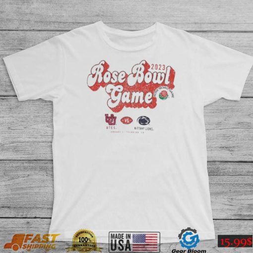 Rose Bowl Game 2023 Utah vs Penn State Retro Shirt