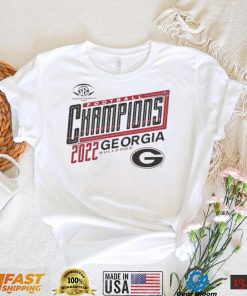 SEC Football Championship 2022 Georgia Bulldogs Champions Shirt