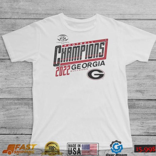 SEC Football Championship 2022 Georgia Bulldogs Champions Shirt