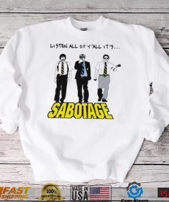 Sabotage Hot Sauce Committee Beastie Boys Shirt