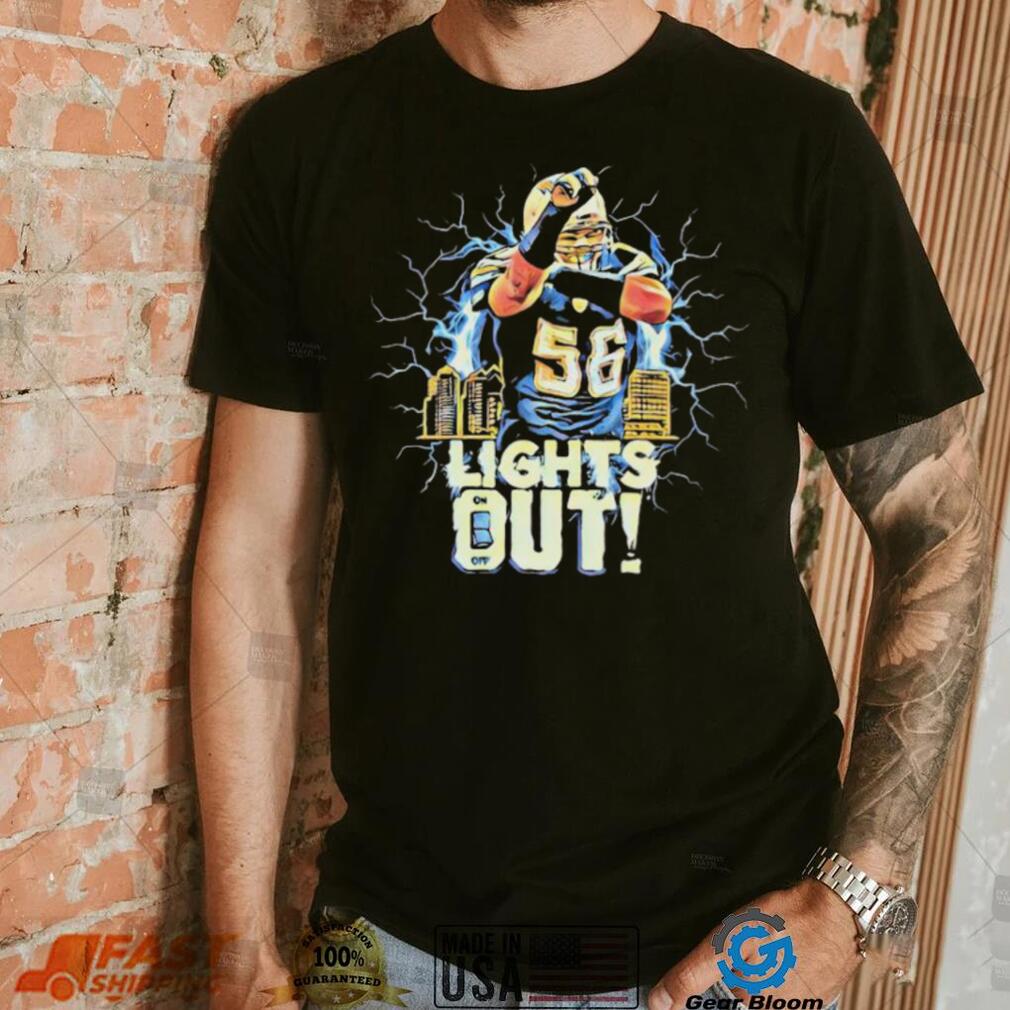 San Diego’s Favorite Electrician Lights Out shirt