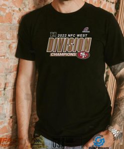 San Francisco 49ers 2022 NFC West Division Champions Big & Tall Divide & Conquer T Shirt