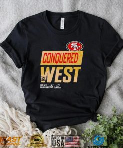 San Francisco 49ers 2022 NFC West Division Champions Locker Room Trophy Collection T Shirt