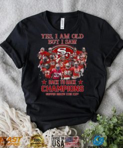 San Francisco 49ers Back to Back Champions Signature Shirt