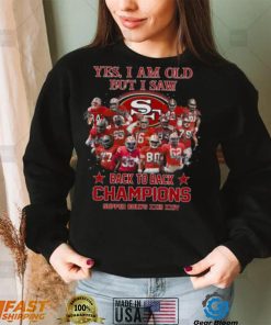 San Francisco 49ers Back to Back Champions Signature Shirt