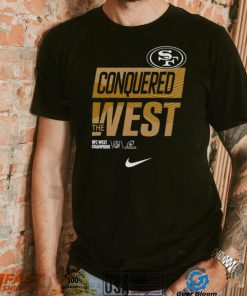 San Francisco 49ers Conquered The West 2022 AFC West Division Champions Playoff NFL Shirt