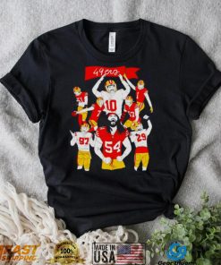 San Francisco 49ers players shutout defense shirt