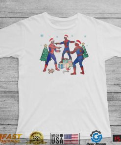 Santa Spider Man Merry Christmas Shirt