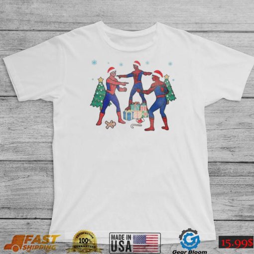 Santa Spider Man Merry Christmas Shirt