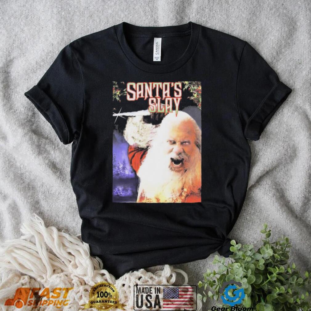 Santa’s Slay Horror Movie Vintage 90s Shirt