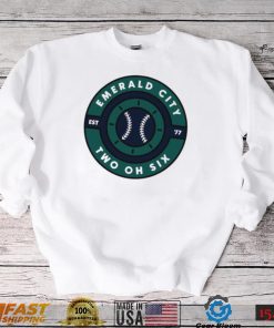 Seattle Mariners Emerald City Two oh Six Home Run shirt