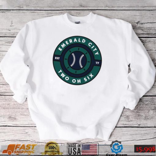 Seattle Mariners Emerald City Two oh Six Home Run shirt