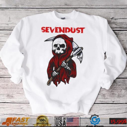Sevendust Retro Grim Reaper Shirt