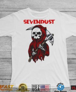 Sevendust Retro Grim Reaper Shirt