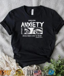 Sleep When You’re Dead Viagra Boys Merch Endless Anxiety t shirt