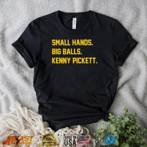 Small Hands Big Balls Kenny Pickett Shirt