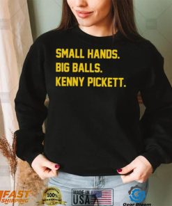 Small Hands Big Balls Kenny Pickett Shirt