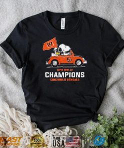 Snoopy Super Bowl Lvi Champions Cincinnati Bengals Shirt