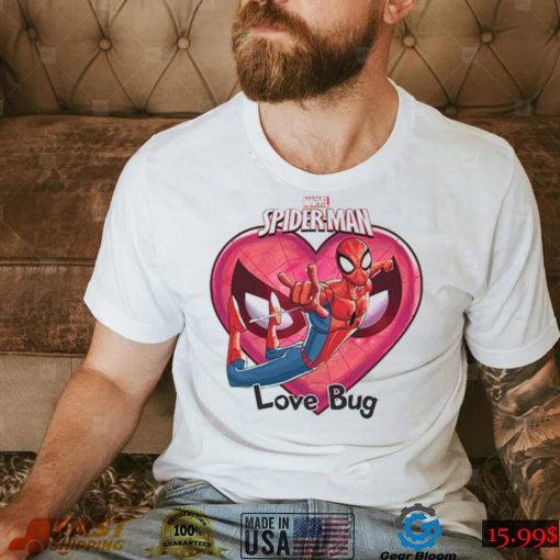 Spider Man Love Bug Spiderman Valentine T Shirt