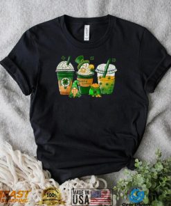St Patrick’s Day Coffee Lover Lucky Latte Irish Shamrock Shirt