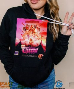 Starring Britney Spears Circus poster shirt