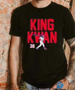 Steven Kwan 38 King Kwan Baseball Shirt