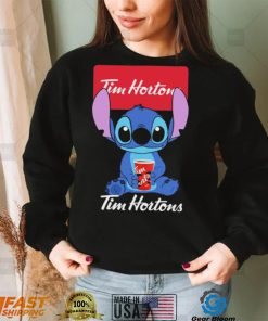 Stitch Hug Tim Hortons Shirt