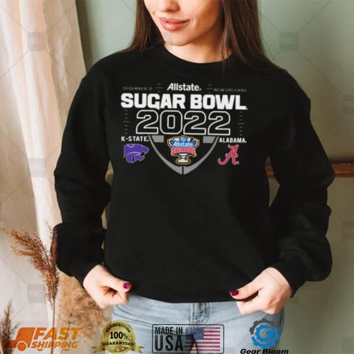 Sugar Bowl 22 23 Matchup K state vs Roll Tide shirt