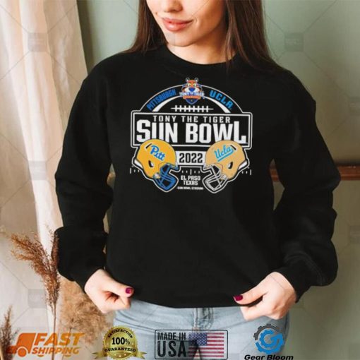 Sun Bowl 2022 Ucla Bruins Vs Pittsburgh Panthers Helmet Shirt