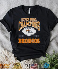 Super Bơl champions 50 Broncos shirt