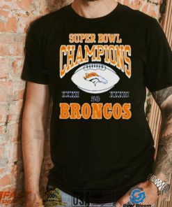 Super Bowl champions 50 Broncos logo shirt