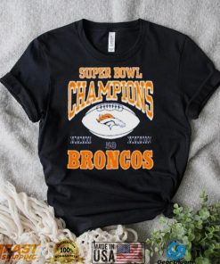 Super Bowl champions 50 Broncos logo shirt