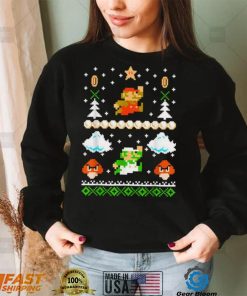 Super Mario Mario Goomba Ugly Christmas T Shirt