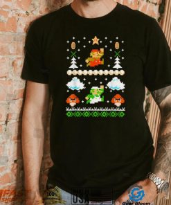 Super Mario Mario Goomba Ugly Christmas T Shirt