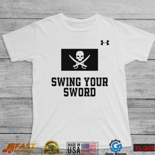 Swing your sword t shirt White