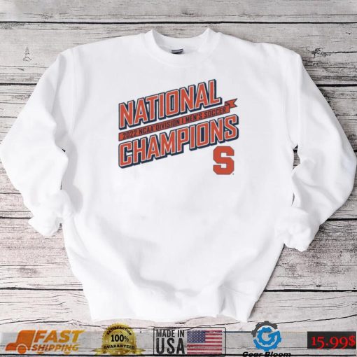 Syracuse Orange 2022 NCAA Division I Men’s Soccer National Champions logo shirt