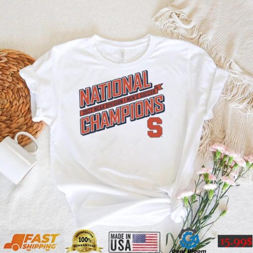 Syracuse Orange 2022 NCAA Division I Men’s Soccer National Champions logo shirt