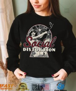 Vintage Sexy Girl Social Distortion Design Shirt