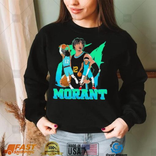 Temetrius Jamel Ja Morant Retro Fanart Shirt