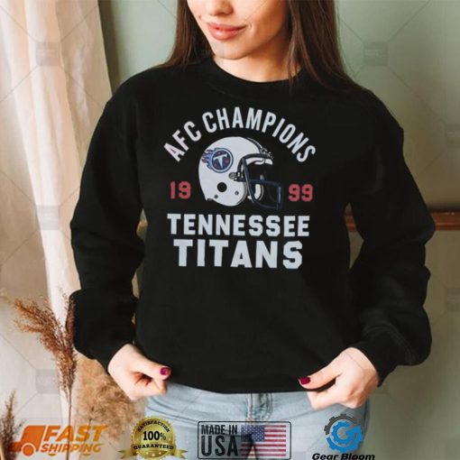 Tennessee Titans 1999 AFC Champions shirt