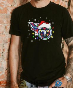 Tennessee Titans Santa Hat Christmas Light Shirt